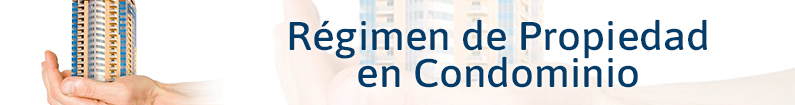 Banner - Régimen de Propiedad en Condominio